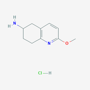 2-Methoxy-5,6,7,8-tetrahydroquinolin-6-amine hydrochloride - 