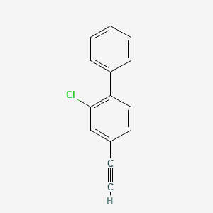 2-Chloro-4-ethynyl-1,1'-biphenyl - 