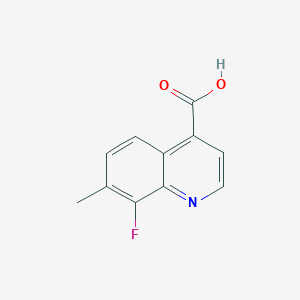 8-Fluoro-7-methylquinoline-4-carboxylic acid - 1420793-98-1