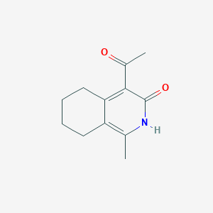 4-Acetyl-1-methyl-5,6,7,8-tetrahydroisoquinolin-3(2H)-one - 