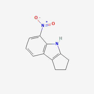 5-Nitro-1,2,3,4-tetrahydrocyclopenta[b]indole - 