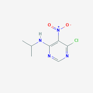 6-Chloro-N-isopropyl-5-nitropyrimidin-4-amine - 25710-25-2