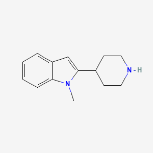 1-Methyl-2-(piperidin-4-yl)-1H-indole - 