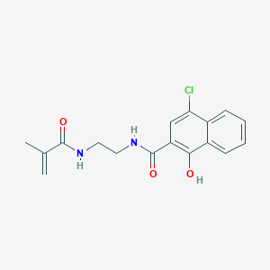 4-Chloro-1-hydroxy-N-(2-methacrylamidoethyl)-2-naphthamide - 73546-15-3