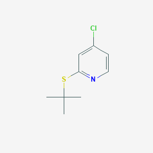 2-(Tert-butylthio)-4-chloropyridine - 1346707-28-5