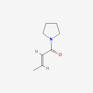 Pyrrolidine, 1-(1-oxo-2-butenyl)- - 51944-65-1