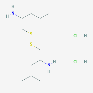 2-Amino-4-methyl-1-pentanethiol disulfide . 2 HCl - 