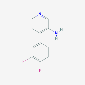 4-(3,4-Difluorophenyl)pyridin-3-amine - 