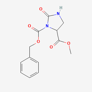 1-O-benzyl 5-O-methyl 2-oxoimidazolidine-1,5-dicarboxylate - 