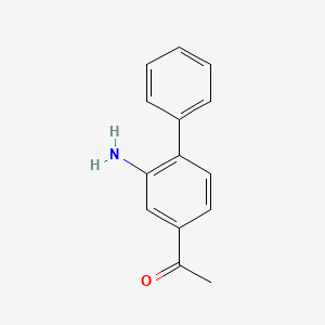 1-(2-Amino(1,1'-biphenyl)-4-yl)ethan-1-one - 42771-78-8