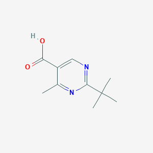 2-(Tert-butyl)-4-methylpyrimidine-5-carboxylic acid - 