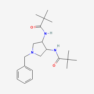 (S,S)-N-Benzyl-3,4-trans-(N-Boc)-diaminopyrrolidine - 