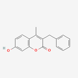 3-Benzyl-7-hydroxy-4-methyl-2H-chromen-2-one - 86-44-2