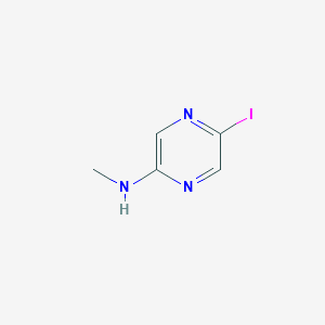 5-Iodo-N-methylpyrazin-2-amine - 