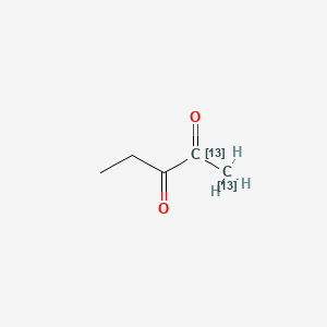 2,3-Pentanedione-13C2 - 