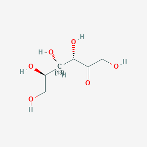 (3S,4R,5R)-1,3,4,5,6-pentahydroxy(413C)hexan-2-one - 
