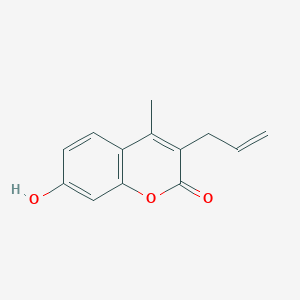 3-Allyl-7-hydroxy-4-methyl-2H-chromen-2-one - 26481-13-0
