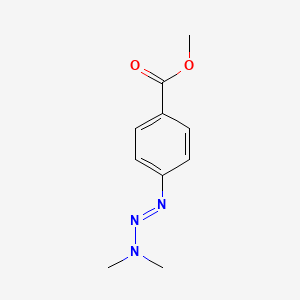 Benzoic acid, p-(3,3-dimethyl-1-triazeno)-, methyl ester - 29168-87-4