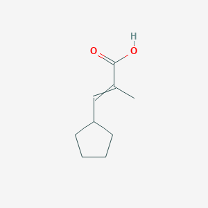 2-Propenoic acid, 3-cyclopentyl-2-methyl- - 