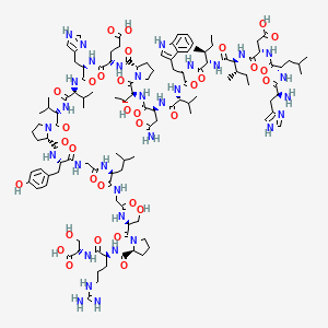 (d-Val22)-big endothelin-1 fragment(16-38)(human) - 