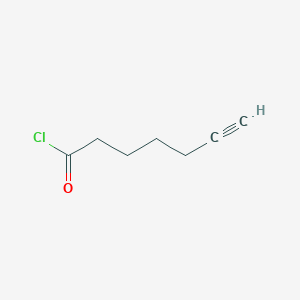 6-Heptynoyl chloride - 