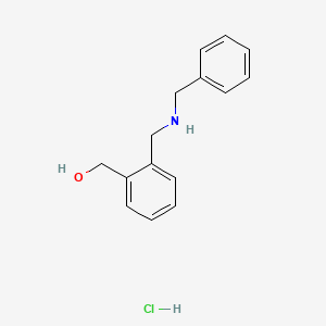 [2-(Benzylamino-methyl)-phenyl]-methanol hydrochloride - 39976-19-7