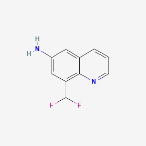 8-(Difluoromethyl)quinolin-6-amine - 