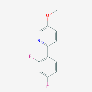 2-(2,4-Difluorophenyl)-5-methoxypyridine - 