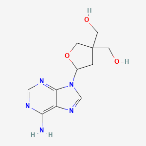 3,3(2H)-Furandimethanol, 5-(6-amino-9H-purin-9-yl)dihydro- - 918955-04-1