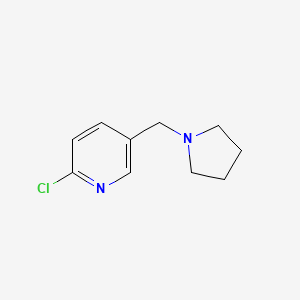 2-Chloro-5-(pyrrolidin-1-ylmethyl)pyridine - 230617-66-0