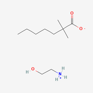 (2-Hydroxyethyl)ammonium dimethylheptanoate - 97334-75-3