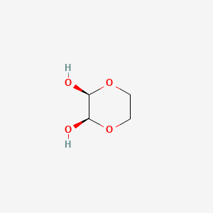 1,4-Dioxane-2,3-diol, cis- - 67907-43-1