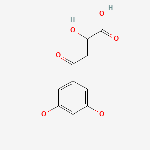 4-(3,5-Dimethoxyphenyl)-4-oxo-2-hydroxybutanoic acid - 81008-15-3