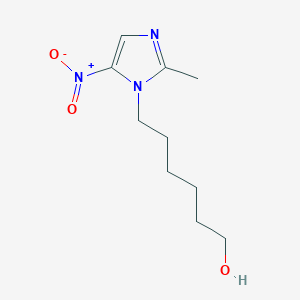 6-(2-Methyl-5-nitro-1H-imidazol-1-yl)hexan-1-ol - 