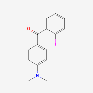[4-(Dimethylamino)phenyl](2-iodophenyl)methanone - 