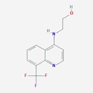 4-[(2-Hydroxyethyl)amino]-8-(trifluoromethyl)quinoline - 