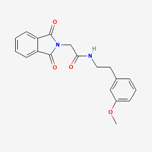 2-(1,3-dioxoisoindolin-2-yl)-N-(3-methoxyphenethyl)acetamide - 