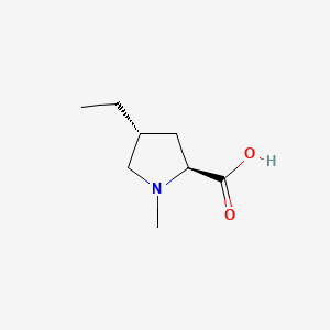(2S,4R)-4-Ethyl-1-methylpyrrolidine-2-carboxylic acid - 
