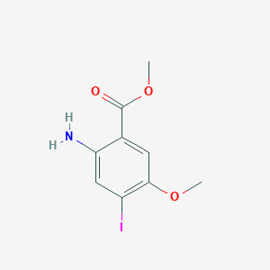 Methyl 2-amino-4-iodo-5-methoxybenzoate - 
