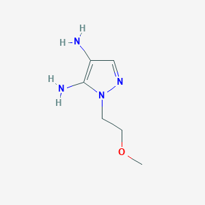 1-(2-Methoxyethyl)-1H-pyrazole-4,5-diamine - 439902-06-4
