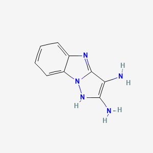 1H-pyrazolo[1,5-a]benzimidazole-2,3-diamine - 227611-69-0
