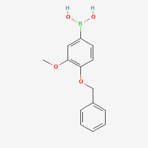 4-Benzyloxy-3-methoxyphenylboronic acid - 243990-53-6