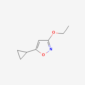 5-Cyclopropyl-3-ethoxyisoxazole - 