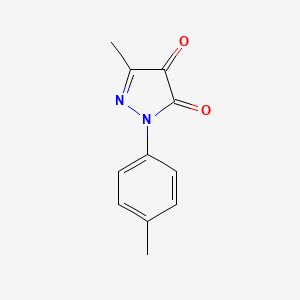 3-methyl-1-(p-tolyl)-1H-pyrazole-4,5-dione - 62349-57-9