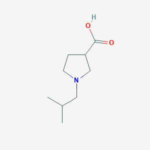 1-Isobutylpyrrolidine-3-carboxylic acid - 