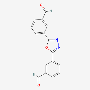 3,3'-(1,3,4-Oxadiazole-2,5-diyl)dibenzaldehyde - 131491-73-1