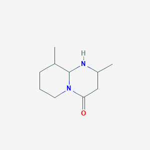 2,9-Dimethyloctahydro-4H-pyrido[1,2-a]pyrimidin-4-one - 61316-45-8