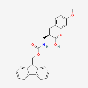(R)-3-((((9H-Fluoren-9-yl)methoxy)carbonyl)amino)-2-(4-methoxybenzyl)propanoic acid - 