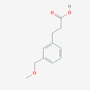 3-(3-(Methoxymethyl)phenyl)propanoic acid - 