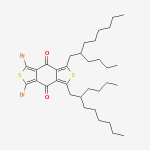 1,3-dibromo-5,7-bis(2-butyloctyl)thieno[3,4-f][2]benzothiole-4,8-dione - 